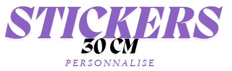 Stickers à ton idée 30cm
