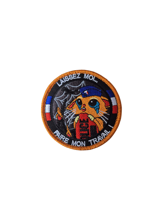 Écusson Chat Policier