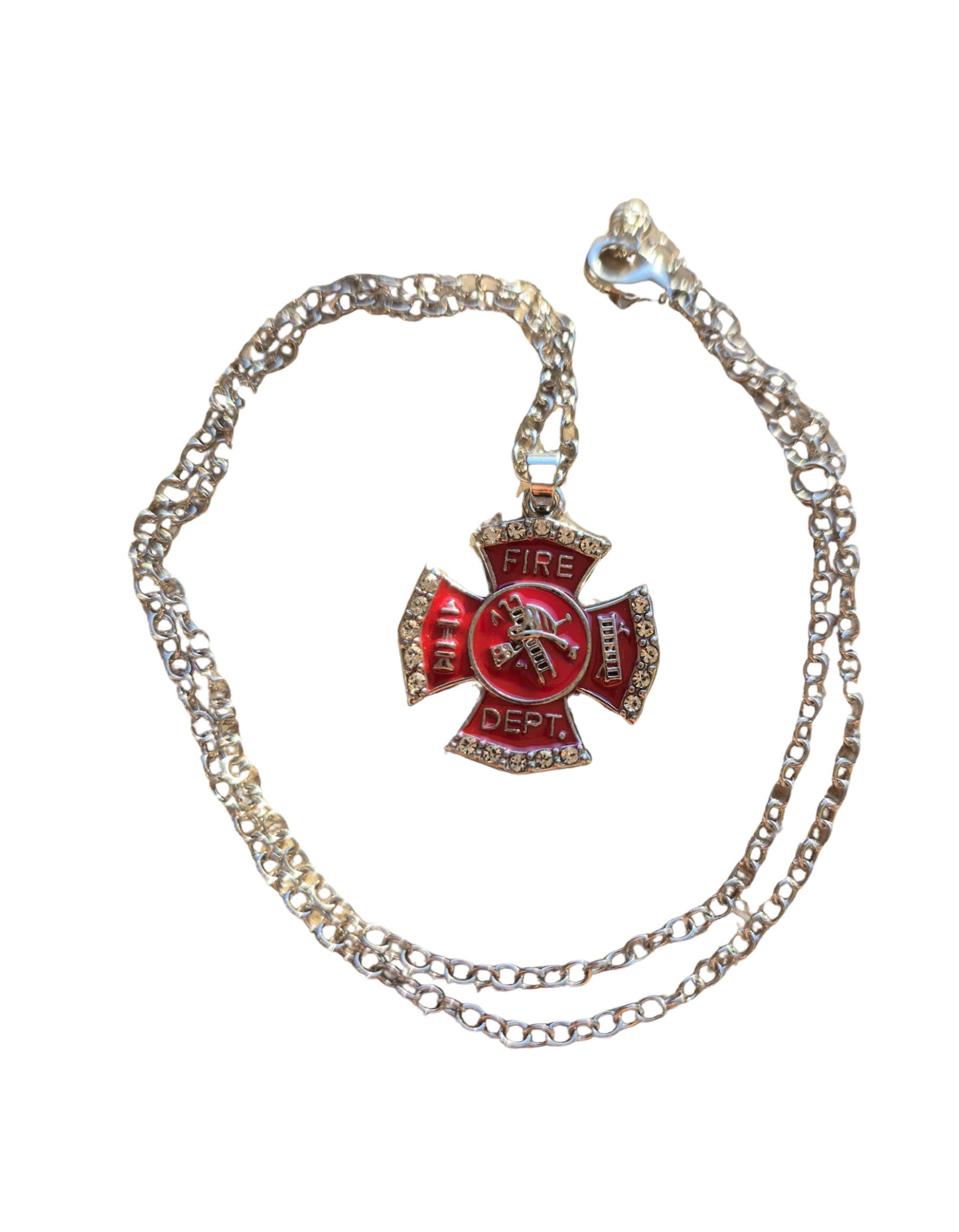 Pendentif Pompier US