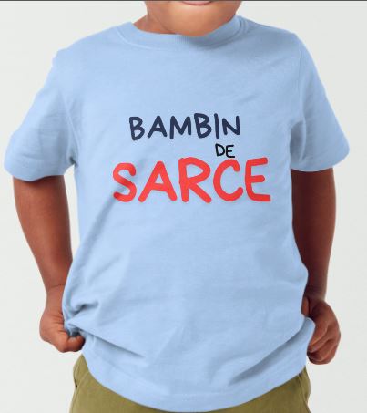 t-shirt enfant Bambin de Sarce